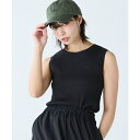 UVカット クールマックスリブニットタンクトップ/ラコステ(LACOSTE)