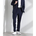 「N TROUSERS PREMIUM」強撚ピケストレッチパンツ(セットアップ可)/ナノユニバース(NANO universe)