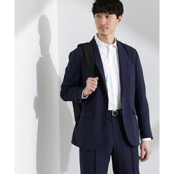 「N JACKET PREMIUM」強撚ピケストレッチジャケット(セットアップ可)/ナノユニバース(NANO universe)