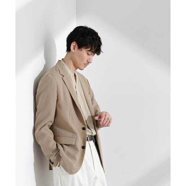「N JACKET PREMIUM」強撚ピケストレッチジャケット(セットアップ可)／ナノユニバース（NANO universe）