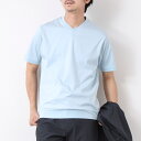 《ビジカジ対応》シルケットスムース Vネック ドレスTシャツ 25SS/ノーリーズ(NOLLEY'S)