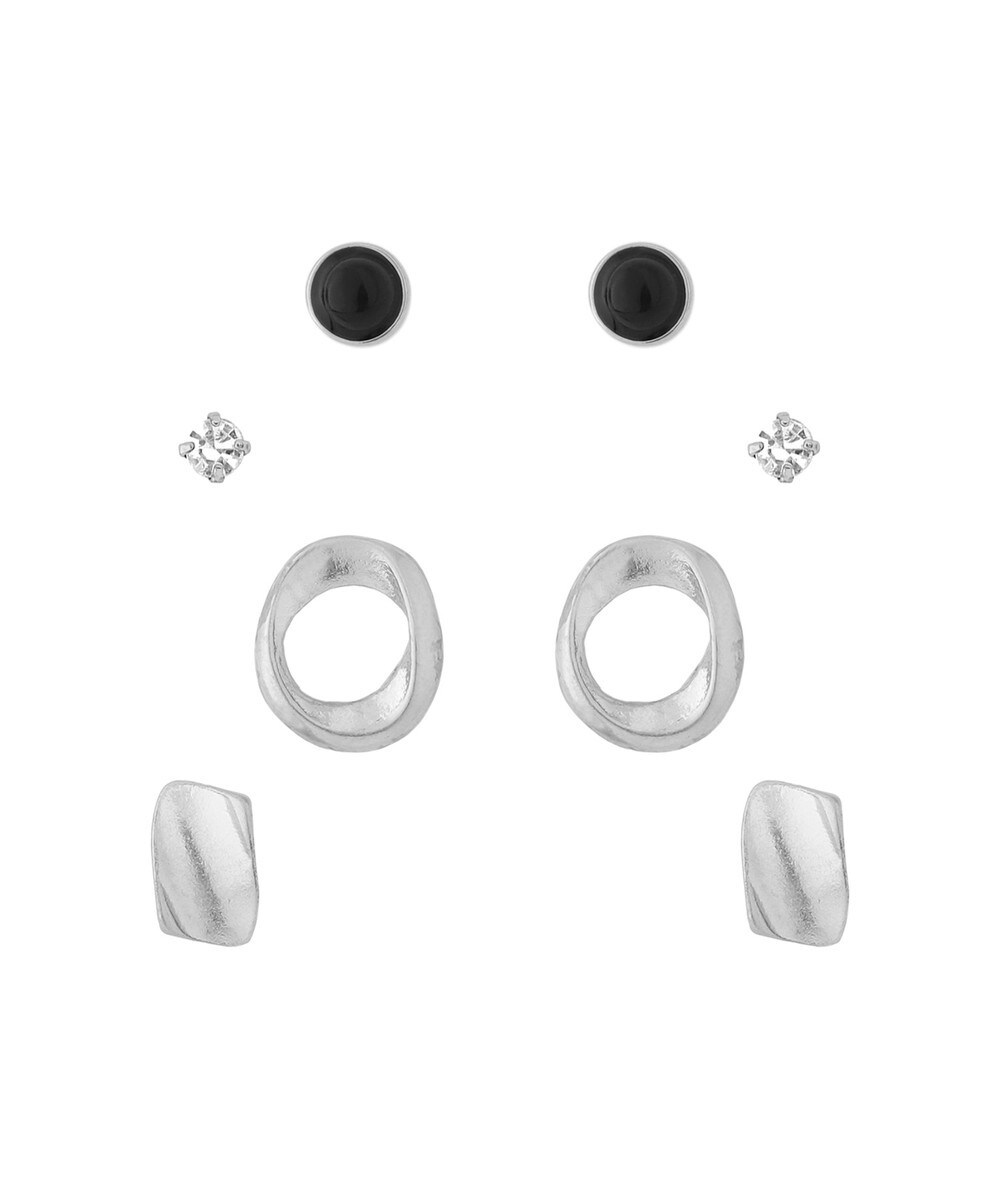 【オンライン限定】マルチデザインピアス[4ペアセット]／アネモネ（ANEMONE）