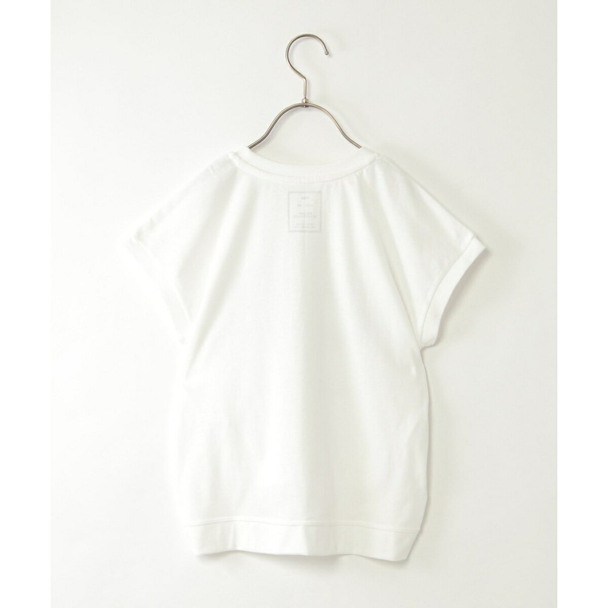 【親子コーデ】ロゴフォトデザインTシャツ（120?160cm）／イッカ（ikka）