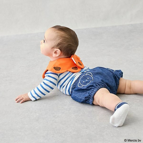 【Miffy】刺繍バルーンパンツ／プティマイン（petit main）