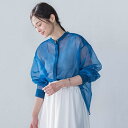 シアーデニムエアリーブラウス≪洗濯機で洗える≫/ロートレアモン(LAUTREAMONT)(4)