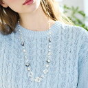 【一部店舗・オンラインショップ限定】シェル水晶 マグネットネックレス/リリアンビューティ エクラ(Liliane Burty ECLAT)