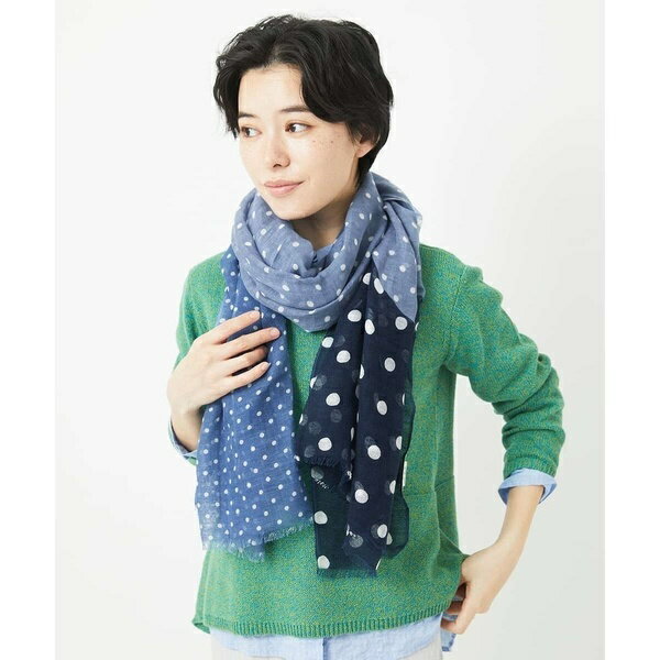 ランダムドットグラデーションストール／ジャンニ・ロ・ジュディチェ（GIANNI LO GIUDICE）