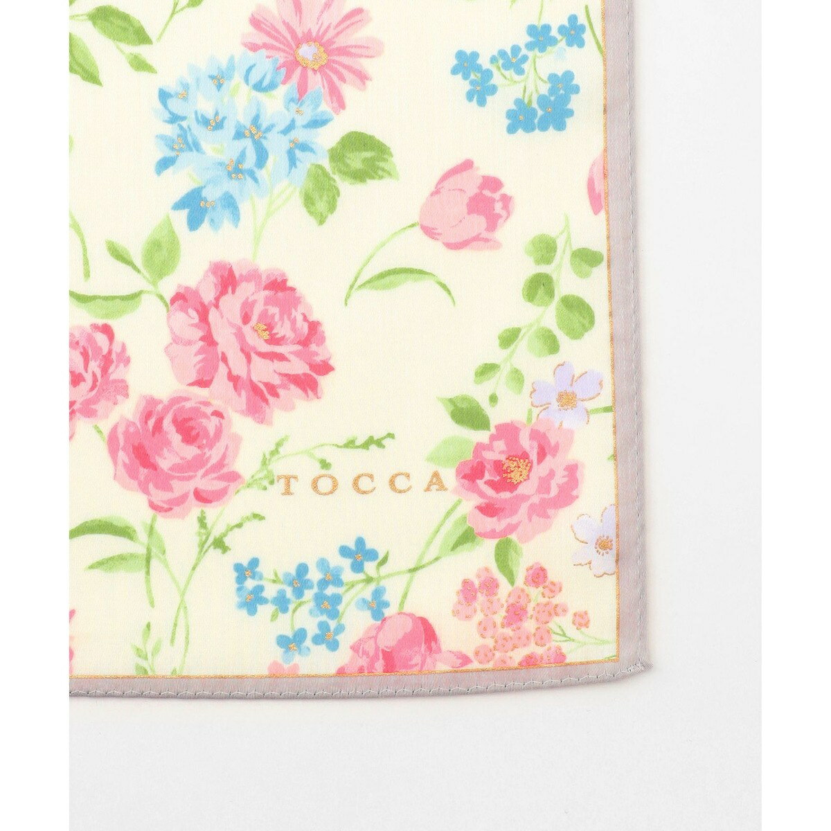 BRIGHT FLOWERS HANDKERCHIEF ハンカチ／トッカ（TOCCA）