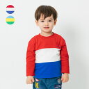 3段切替長袖Tシャツ/ムージョンジョン(moujonjon)