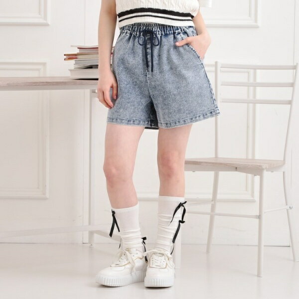 イージーショートパンツ／ピンクラテ（PINK-latte）のサムネイル