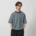 クロス パターン ショートスリーブ ニット Tシャツ/ビューティー&ユース ユナイテッドアローズ(BEAUTY&YOUTH)