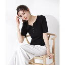 ヘンリーネックニット/プロポーション ボディドレッシング(PROPORTION BODY DRESSING)