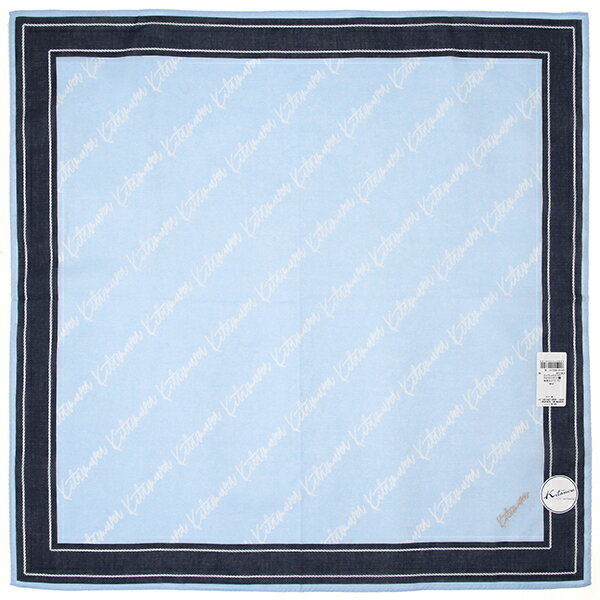 キタムラ プリントハンカチ ロゴモチーフ 【キタムラ Kitamura】／ブルーミング（BLOOMING）