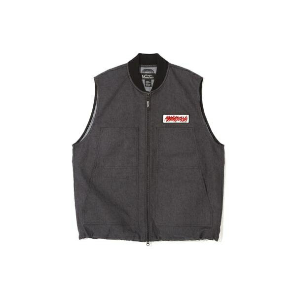 MANASTASH／マナスタッシュ／PATCHED LOGO WORK VEST／マナスタッシュ（Manastash）