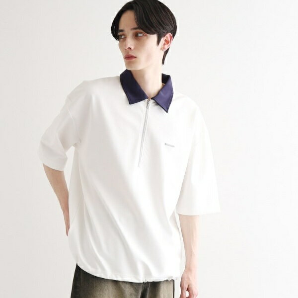 配色ハーフジップポロ／ティーケー タケオキクチ（tk.TAKEO KIKUCHI）