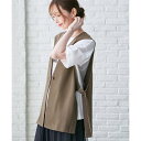 ドライタッチサイドスリットジレ/イッカ(ikka)