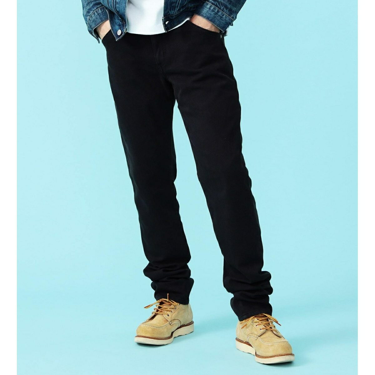 【涼】バイク用 COOL レギュラーストレートデニムパンツ／エドウィン（EDWIN）