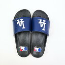 MLB(メジャーリーグ) ドジャース シャワーサンダル (28cm) ブラック/パーフェクト・ワールド・トーキョー(Perfect World Tokyo)