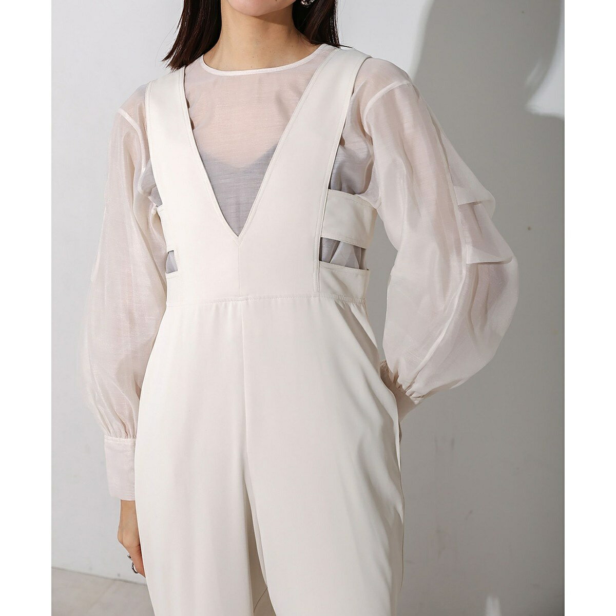 カットアウトオールインワン ≪手洗い可能≫／ケティシェリー（ketty cherie）