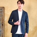【洗えるセットアップ可吸湿速乾Safari5月号掲載】COOL MAX シアサッカージャケット/ドレステリア(DRESSTERIOR)