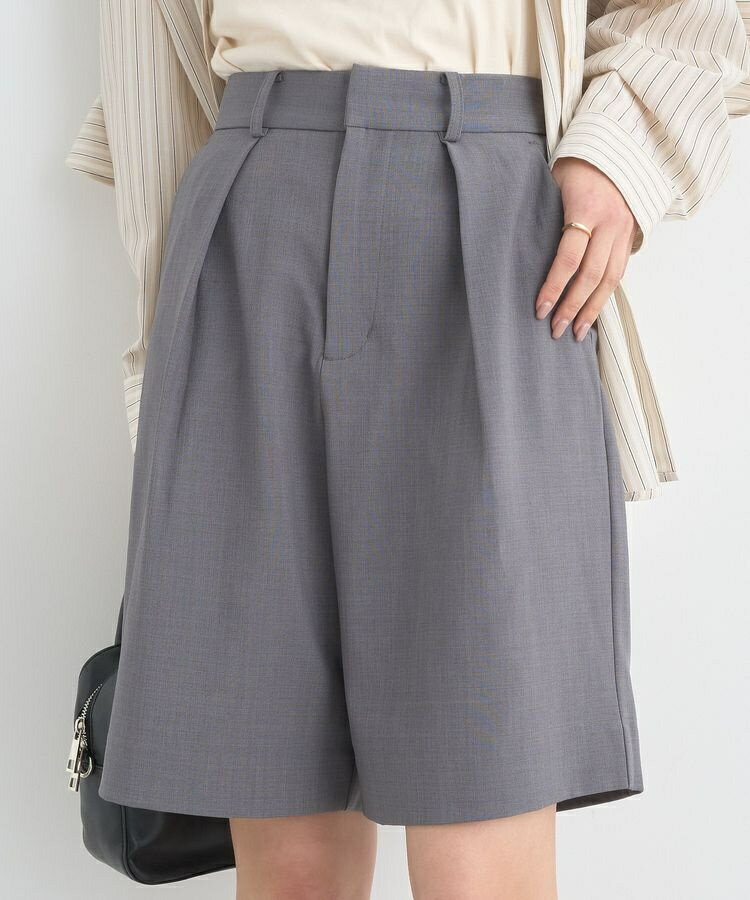 タックハーフパンツ／アースミュージック＆エコロジー（earth music＆ecology）