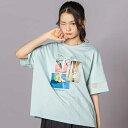 フォトプリント半袖Tシャツ(130~160cm)/ジディ(ZIDDY)