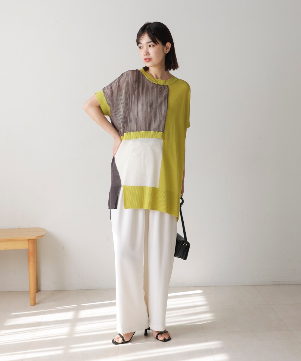 レディース チュニック　オシャレ　仕事着　かわいい 美容師 作業着 七分袖 セット 高級 漢方 マッサージ ケア 足 湯 フットバス つぼ