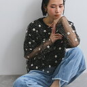 フラワー刺繍メッシュアンサンブル≪手洗い可能≫/ビッキー(VICKY)
