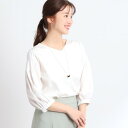 【夏SALE/スカートにもパンツにも合わせやすい】キレイめTブラウス/リフレクト(Reflect)