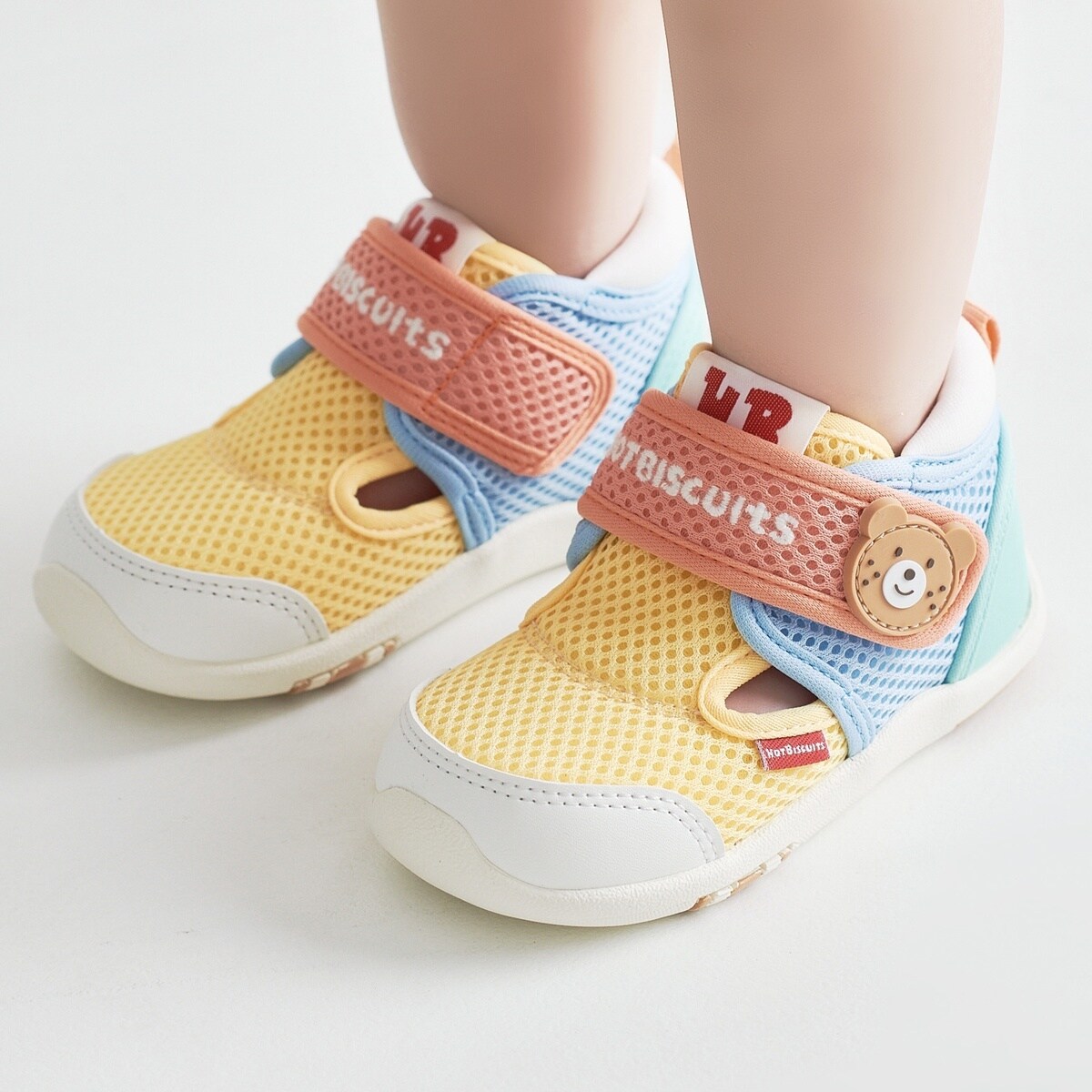 ダブルラッセル セカンドベビーシューズ ミキハウス ホットビスケッツ（MIKIHOUSE…