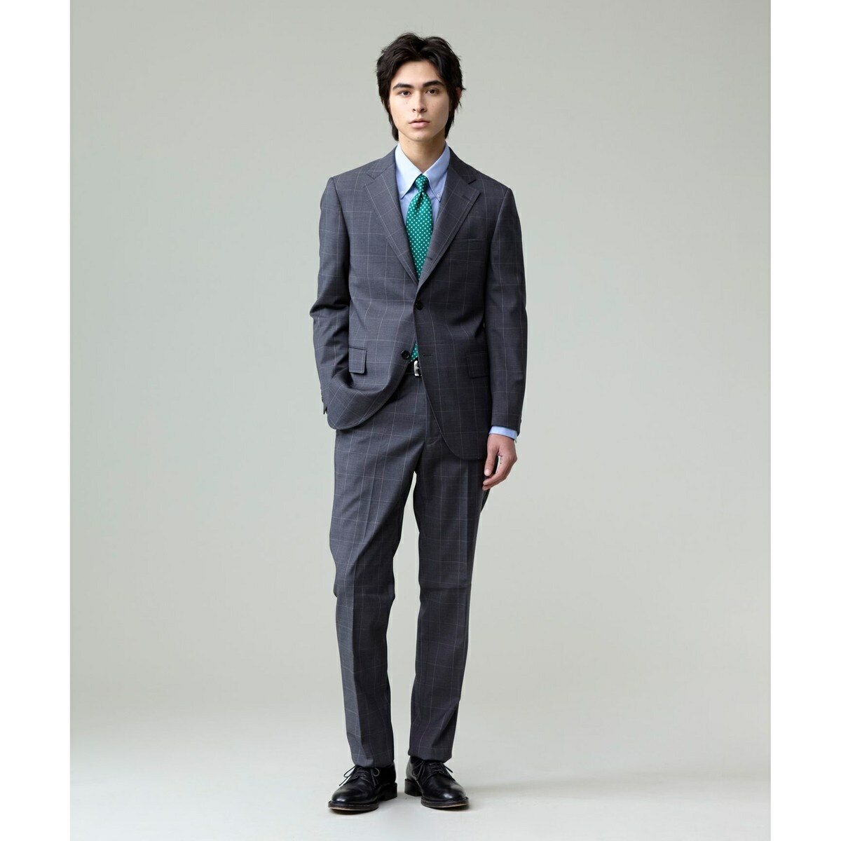 【WEB・一部店舗限定】ウィンドーペーン スーツ／Jプレス（J.PRESS）