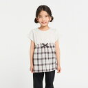 くしゅっとチェック チュニックTシャツ/コムサイズム(COMME CA ISM)