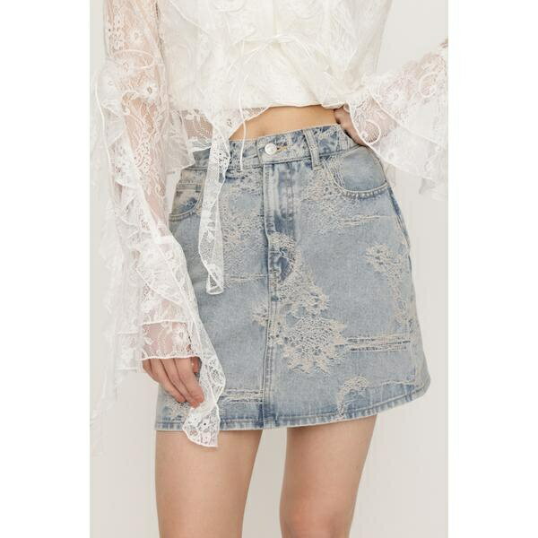 J／W JQ DENIM ショートスカート／スライ（SLY）