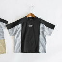 異素材切り替え半袖Tシャツ/ブランシェス(branshes)