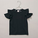 【WEB限定/DRC/綿100%】肩あきフリル半袖Tシャツ/ブランシェス(branshes)