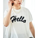《一部店舗/WEB限定》【vaneum】Hello刺繍カットソー/ルクールブラン(le.coeur blanc)(4)