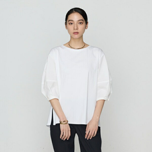 プレーティング天竺 ドッキングプルオーバー／ギャバジン K.T（Gabardine K.T）