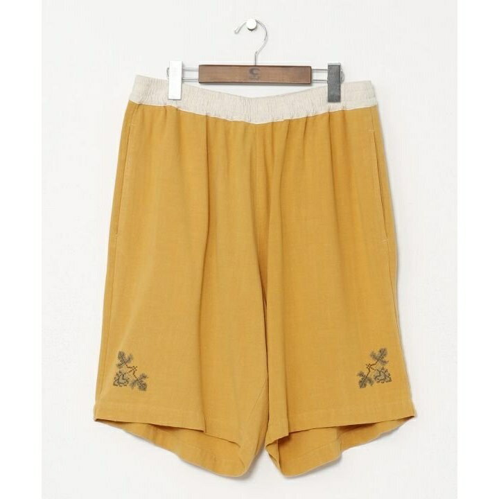 【チャイハネ】YOKOHAMA BEER×grn×Amina カラハナビメンズハーフパンツ／チャイハネ（CAYHANE）