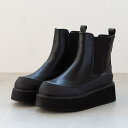 厚底 サイドゴア ショートブーツ/シュベック(SVEC)(4)