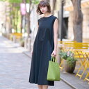 【ポケットあり接触冷感抗菌防臭消臭】アイスクリアコットンワンピース/ドレステリア(DRESSTERIOR)