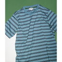 【LACOSTE for ADAM ET ROPE'】別注 MULTI BORDER TEE/アダムエロペ(ADAM ET ROPE')
