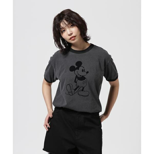 GOOD ROCK SPEED (グッドロックスピード) Disney リンガーTシャツ／ビーセカンド（B'2nd）