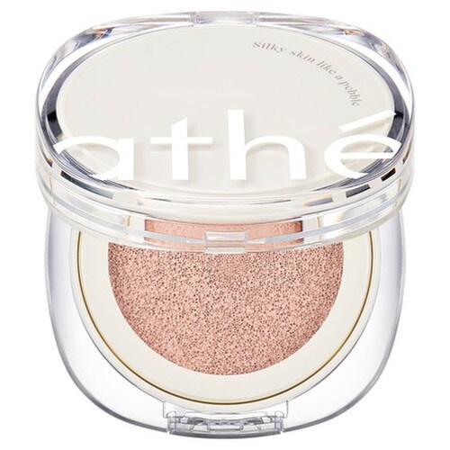 athe ぺブル スキン フィッティング クッション 01 ヌー ローズ(韓国コスメ)／アッテ（athe）