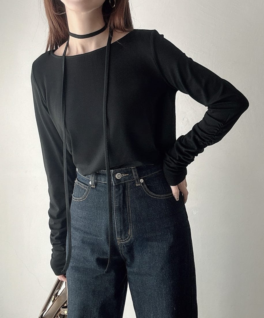 Meiru　チョーカー付きトップス／メイル（Meiru）