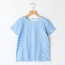 SHIPS KIDS:140~150cm / フラワー テキスタイル 半袖 TEE/シップス(SHIPS)