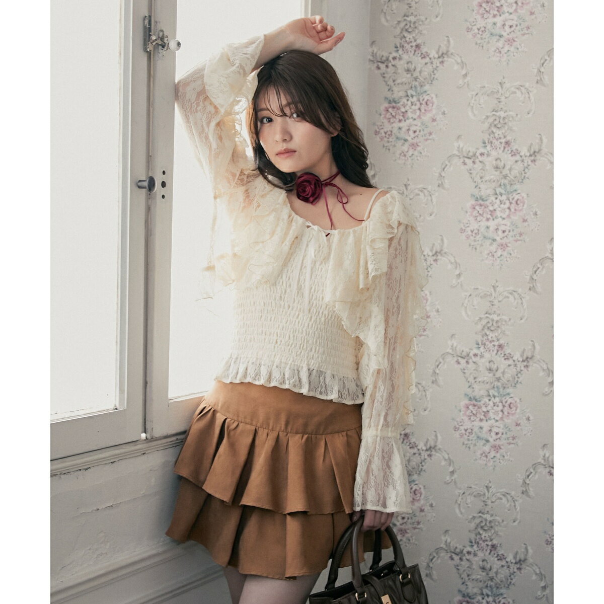 アソートティアードミニスカパン／マジェスティックレゴン（MAJESTIC LEGON）