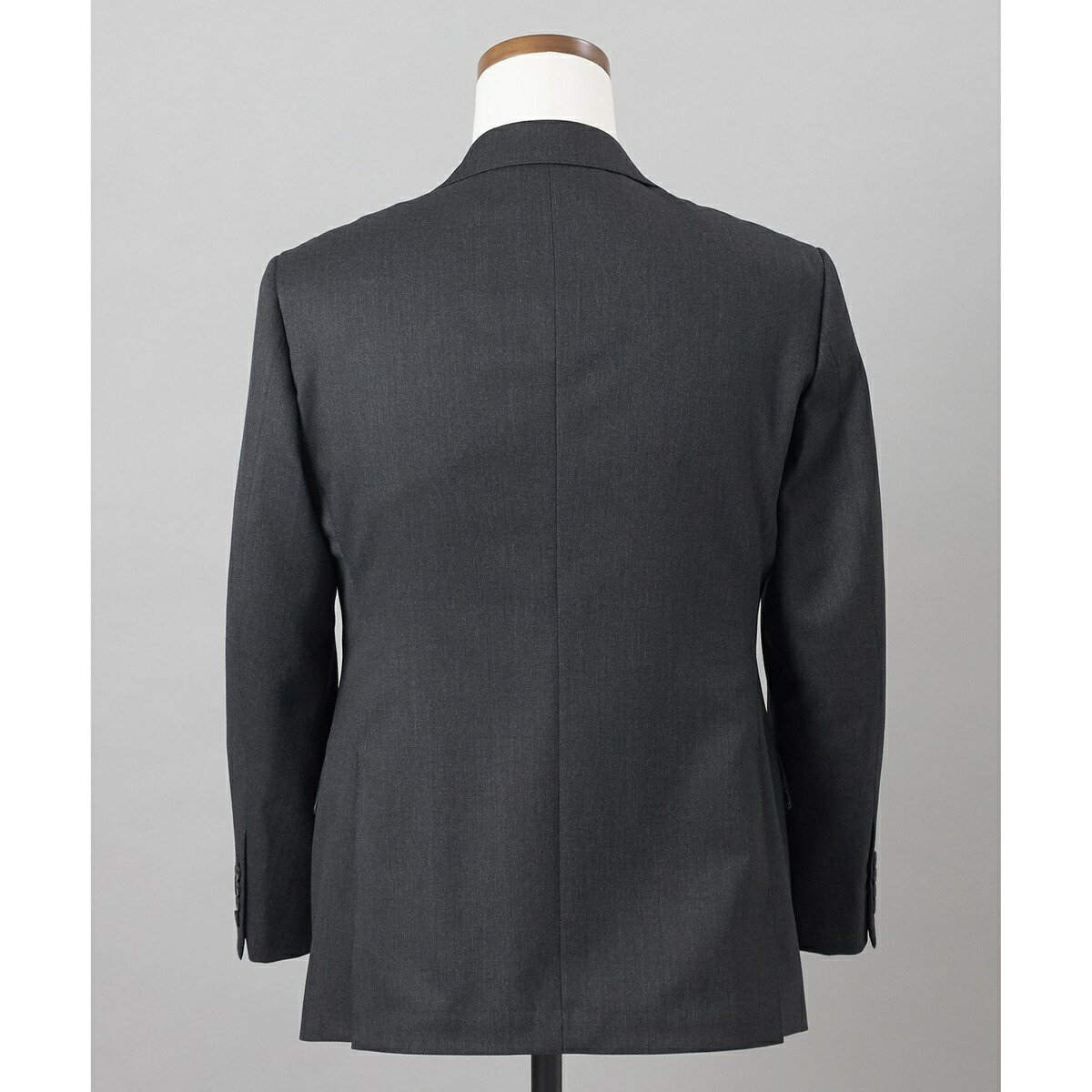 【御幸毛織】ドライスピナーツイルストレッチスーツ_グレー／五大陸（gotairiku）