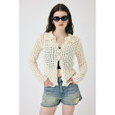 OPENWORK ニットシャツ/マウジー(MOUSSY)