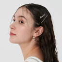 <heyep>ロゴ ラインストーン ヘアピン/4P/ビューティー&ユース ユナイテッドアローズ(BEAUTY&YOUTH)