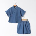 SHIPS KIDS:100〜130cm / デニム 甚平/シップス(SHIPS)